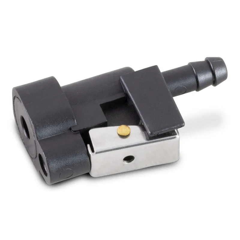 18-80419 – SIERRAMARINE Fuel Line Fitting, Quick Connector 5/16 Inch Hose Barb Straight Black Acetal Single Fits Suzu...